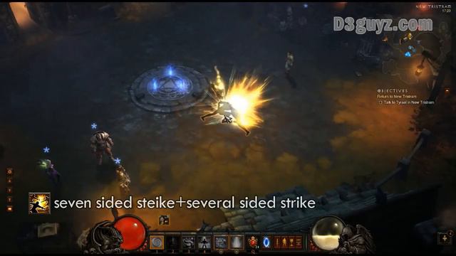 40 Diablo3 Monk skill seven sided steike several sided strike смотреть онлайн