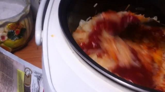 Капуста с Рисом в Мультиварке Редмонд Рецепт смотреть онлайн