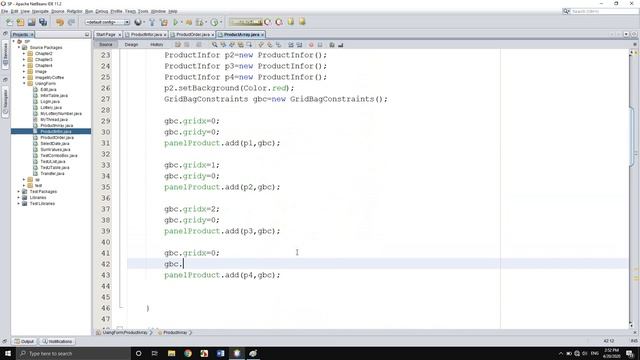 How to customize JPanel with GridBagLayout in Java Using Netbeans IDE смотреть онлайн