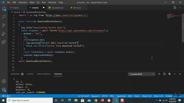 Deno Tutorial #15 - Logging in Deno смотреть онлайн