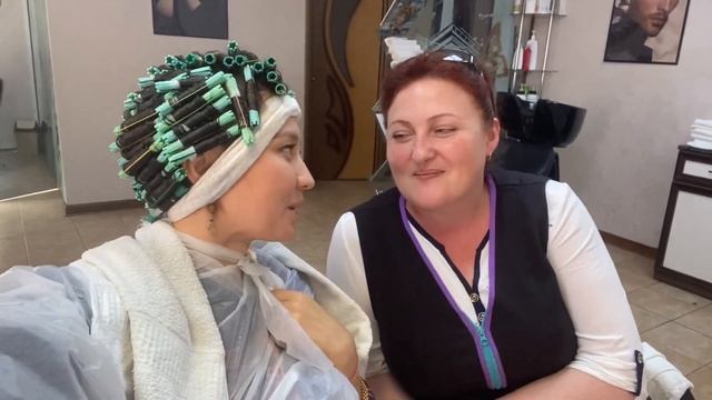 Новая Радха/био завивка волос смотреть онлайн