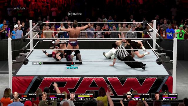PC/WWE 2k15 - Battle Royal из 6 человек #10 смотреть онлайн