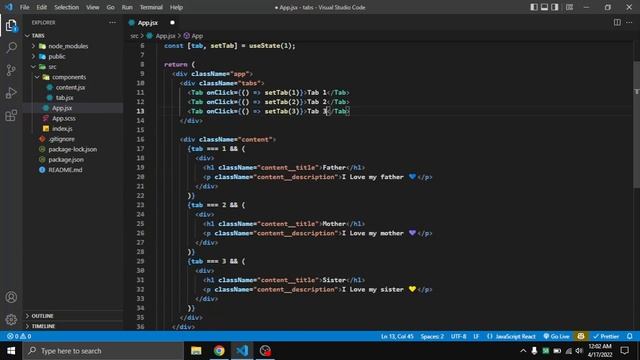 Reactda Tab yasash смотреть онлайн