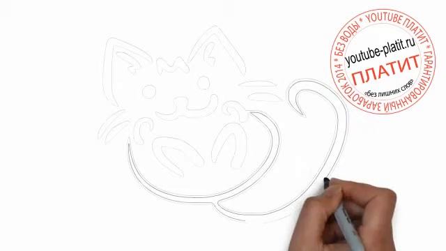 Как нарисовать чеширского кота смотреть онлайн