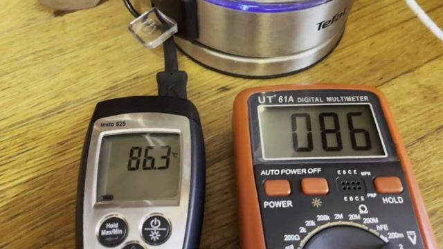 Test of Digital Multimeter UT61A смотреть онлайн