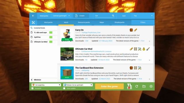 How to install mods in Minecraft t launcher | minecraft mods | смотреть онлайн