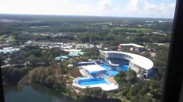 Флорида Sea World 2013 (вид с башни) смотреть онлайн