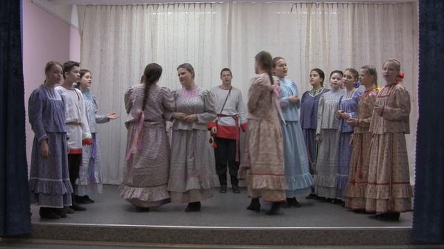Русская народная песня "Настенька садом шла" смотреть онлайн