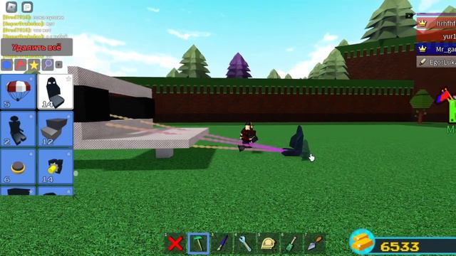 Как построить систему ПВО в BABFT (Build A Boat For Treasure)