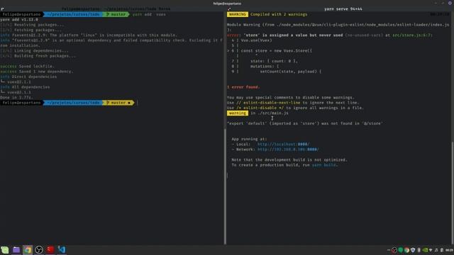 Vuex + Vue Router - Parte #03 - Instalando o Vuex e aprendendo conceitos básicos смотреть онлайн