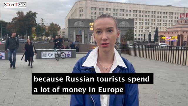 Russians react to EU restrictions on visa смотреть онлайн
