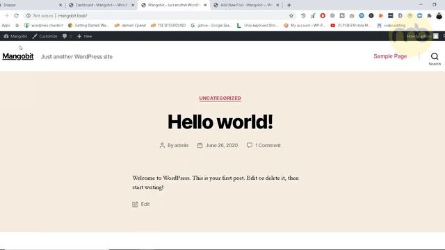 lecture 3 | WordPress Admin Panel and dashboard overview | WordPress for beginners смотреть онлайн