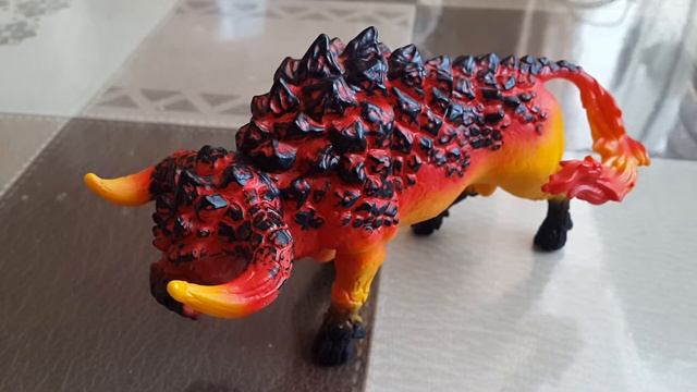 ОБЗОР НА АДСКОГО БЫКА (Бык-лава Schleich) смотреть онлайн