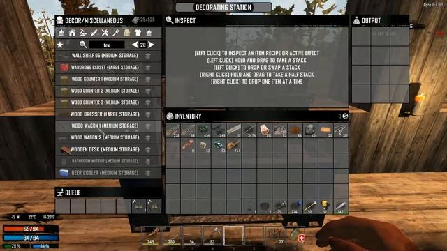 Decorating Station//7 Days to Die Ravenhearst E42 смотреть онлайн