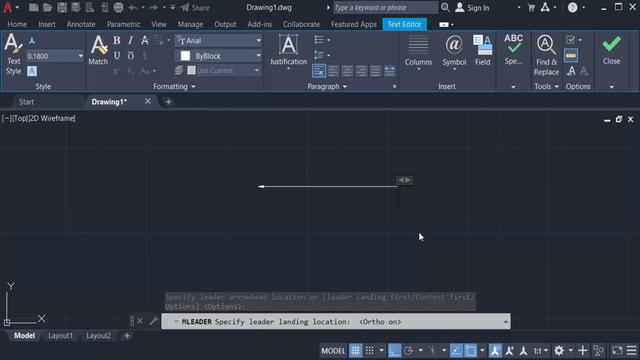 How to draw arrow in AutoCAD any version смотреть онлайн