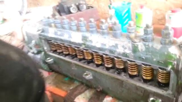 V12 дизел от Т34 - 3/7 - ГНП реглаж смотреть онлайн