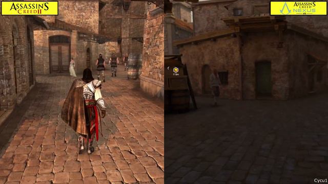 Assassin's Creed Nexus VR vs Assassin's Creed 2 Monteriggioni Location Comparison | #ubisoftpartner смотреть онлайн
