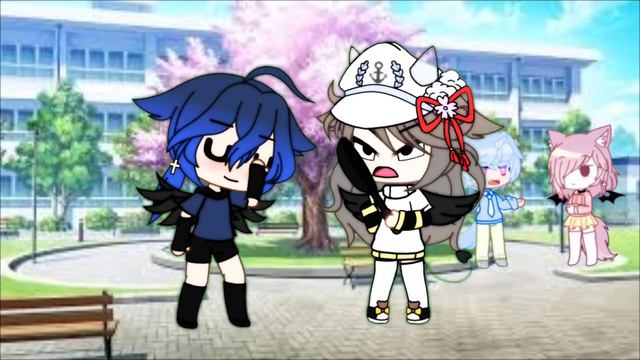 Меме 💚 ещё раз надо мной засмеешься 💚| gacha life| смотреть онлайн