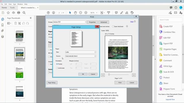 How to print a4 size paper using Adobe Acrobat Pro DC смотреть онлайн