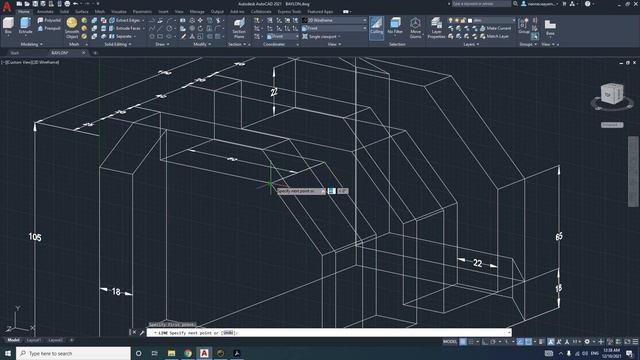 (DIMENSION!!) AutoCAD Plate 13 (3D) смотреть онлайн