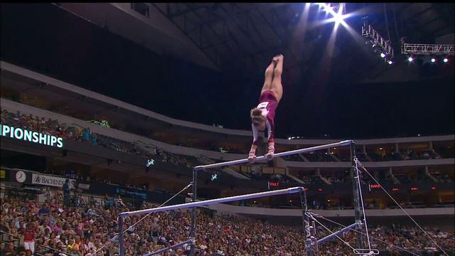 Bridget Sloan - Uneven Bars - 2009 Visa Championships - Women - Day 2 смотреть онлайн
