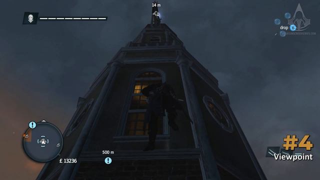 Assassin's Creed Rogue - All Side Activities & Collectibles in Lower Manhattan (New York) смотреть онлайн