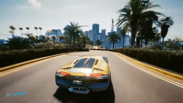 Cyberpunk 2077 Bugatti Chiron 'Caliburn' Free Roam Driving Gameplay! Night City Exploration RTX 309 смотреть онлайн