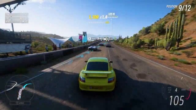 Forza Horizon 5 -620 HP Porsche 911 GT3 2004 - Steering Wheel Gameplay смотреть онлайн