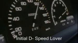 Initial D - speed lover