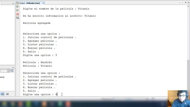 136 . Curso de Java II Archivos II Ejercicio - Software para un control de películas (Parte 1) смотреть онлайн