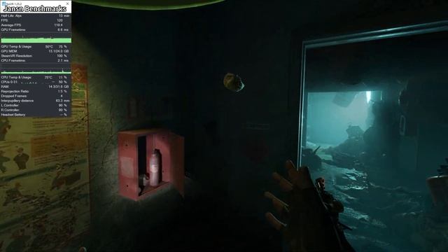 Half-Life: Alyx | RTX 4090 | R9 7950X | Ultra Graphics | Oculus Quest 2 120Hz | SuperSampling 1.9x смотреть онлайн
