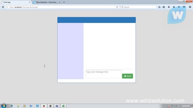 Part 3: Chat Application With Bootstrap JQuery Ajax PHP MySQL смотреть онлайн