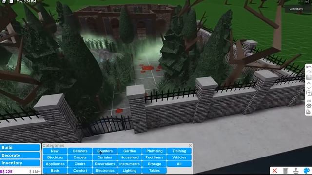 ROBLOX BLOXBURG: Halloween Abandoned Cottage || House Build смотреть онлайн