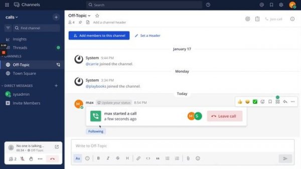 Mattermost Calls 101