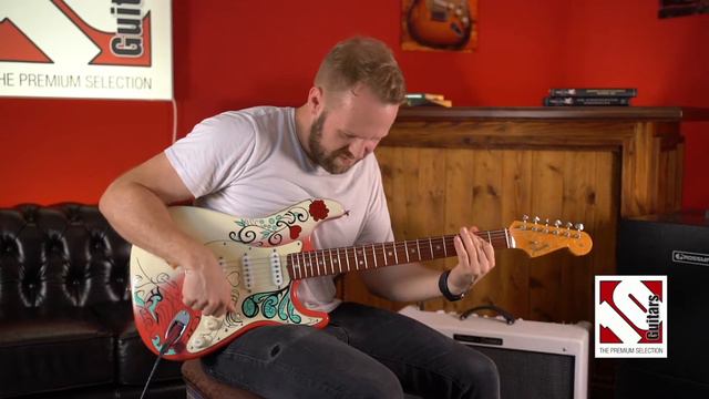 1997 Fender Stratocaster Jimi Hendrix Monterey Pop | Guitar Demo смотреть онлайн