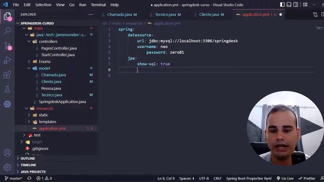 Aula 4 | Curso Spring Boot e Security - Relacionamento e Conexão com Banco de Dados usando YML смотреть онлайн