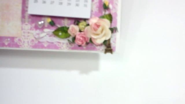 Настольный календарь. Скрапбукинг. смотреть онлайн