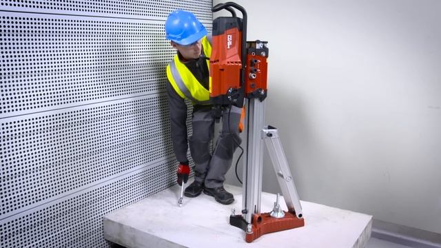 HOW TO use Hilti DD 200 diamond coring tool for rig-based drilling смотреть онлайн