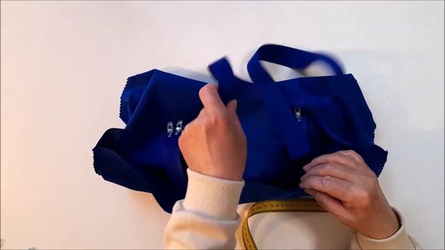 TASCHE - TUTORIAL / Einfaches DIY - Nähprojekt für Sommertasche nähen смотреть онлайн