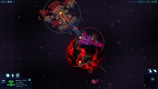 Зенитный пушки, как оружие! ??Cosmoteer смотреть онлайн