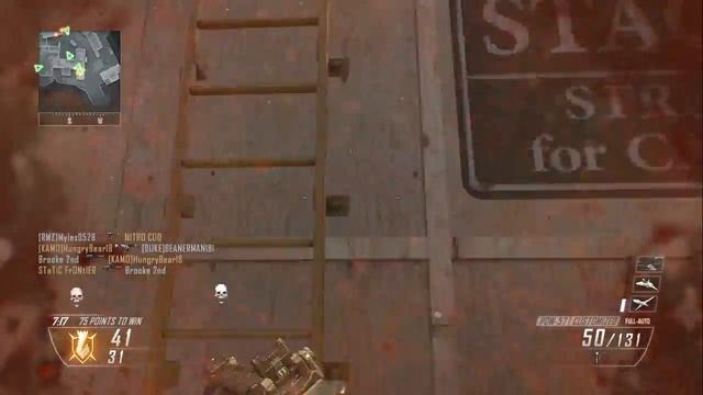 "Studio" Black Ops 2 Uprising DLC game play (Firing Range) First Look. смотреть онлайн