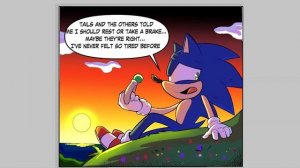 Озвучка комикса Ёжик Соник: Старый друг