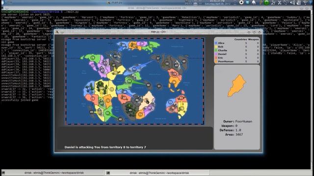 Distributed Real-time Risk Game By CMU Students смотреть онлайн