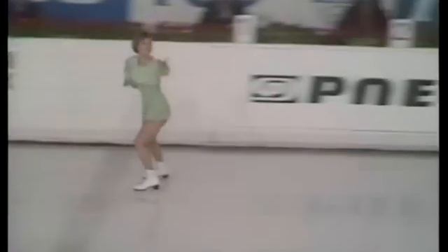 Gabriele Seyfert - 1970 World Figure Skating Championships - Free Skate