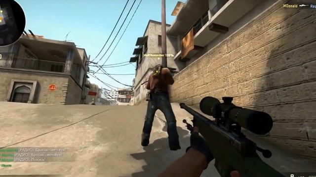 Бабушка играет в CS:GO смотреть онлайн