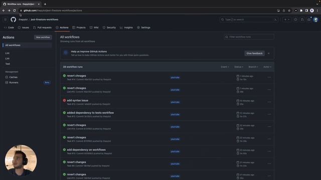 Dependencies Between Workflows on Github Actions смотреть онлайн
