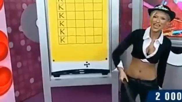 Striptease on TV / Margarita Danielova and policewoman baton truncheon - remars65 смотреть онлайн