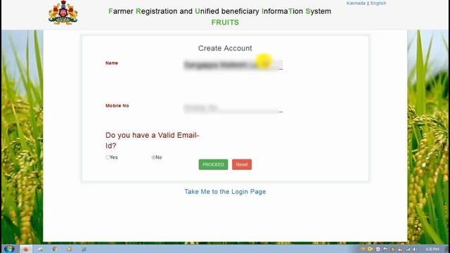 FID/ K Kisan / Farmer Fruit id Registration Karnataka смотреть онлайн