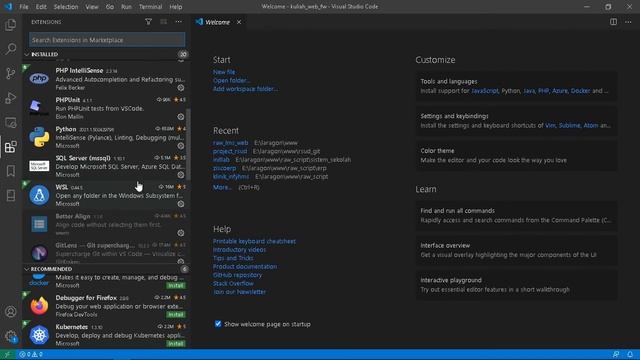 Cara menjalankan framework laravel menggunakan Artisan Serv | Pemrograman web framework laravel смотреть онлайн