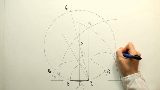Как построить правильный двенадцатиугольник, regular dodecagon construction 4K смотреть онлайн